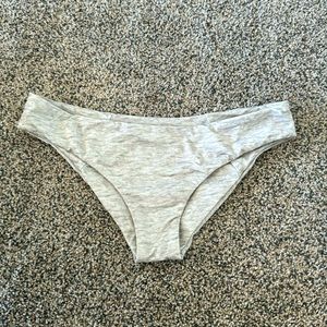 Boys + Arrows Heather Gray Bikini Bottoms